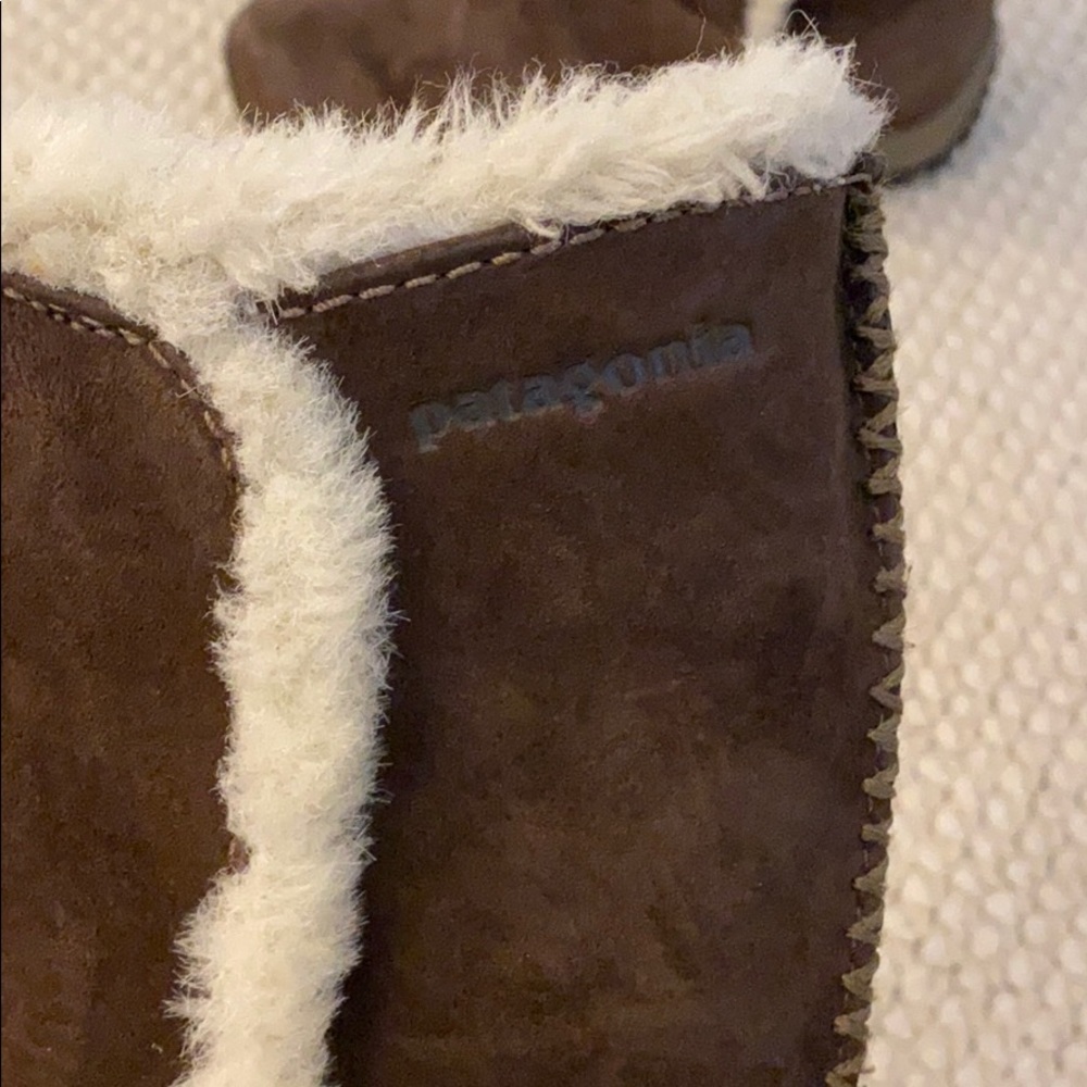 Patagonia waterproof suede boots